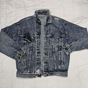 Vintage 1980's Levi's Acid Wash Trucker Jacket